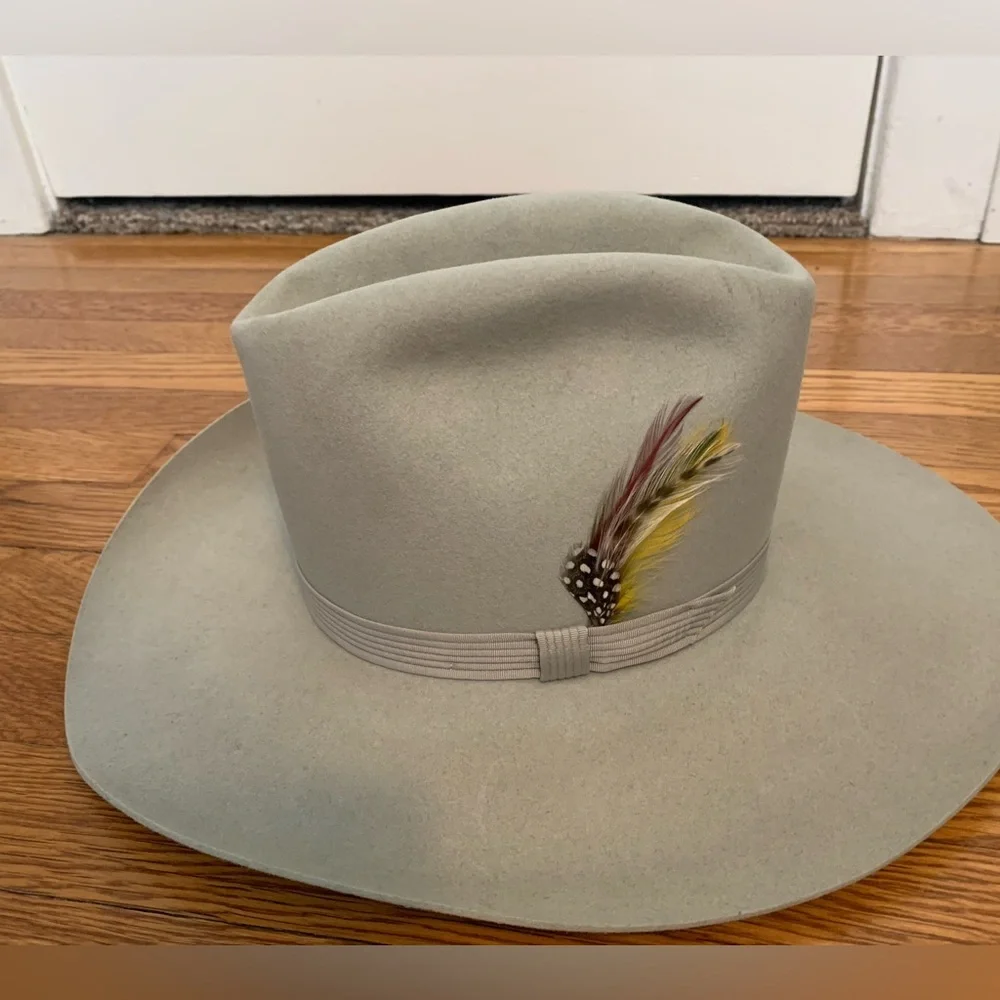 Vintage 101 Ranch Beaver Felt Cowboy Hat-Size 6 7/8 - Picture 2 of 13